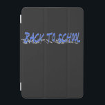 BTS Shadow-Blue iPad Mini Cover<br><div class="desc">This graphic text,  created with,  a familiar,  Educational theme,  is displayed in a,  2-dimensional,  shadow-animated,  in a Bright-blue,  urban design.</div>