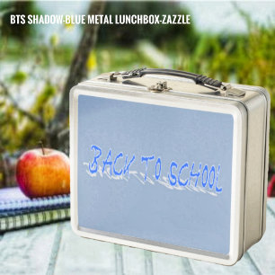 BTS Shadow-Blue Metal Lunch Box