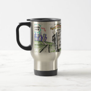 BTS Sur La Mug De Voyage Sur La Route