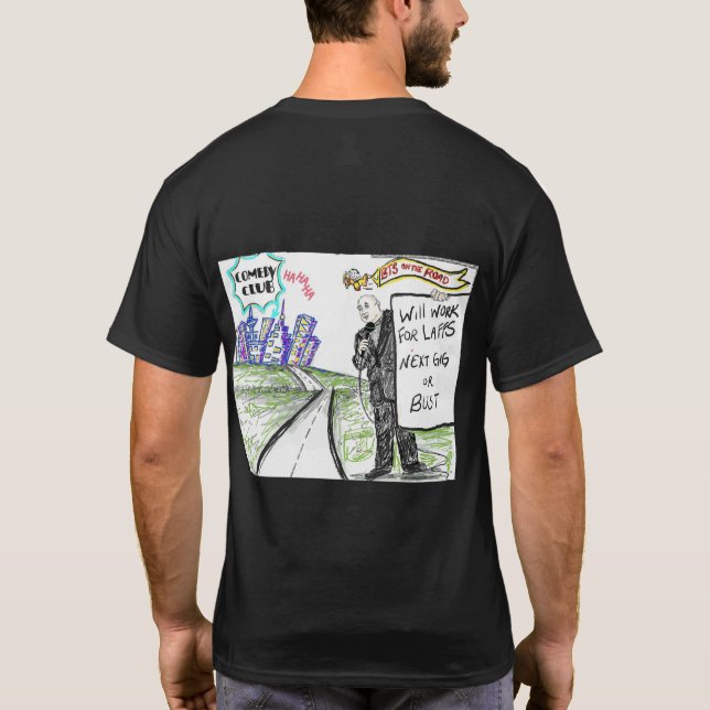 BTS sur le T-shirt routier (Dos)