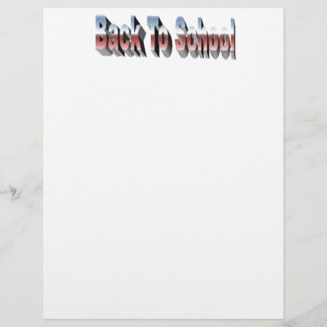 BTS Three-Tone Letterhead (Front)