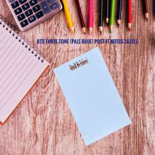 BTS Three-Tone     Post-it Notes