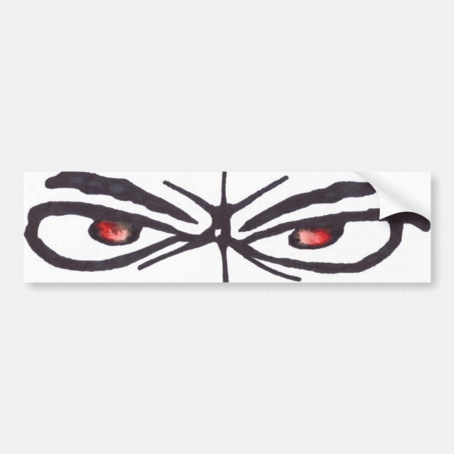 BTT Eyes Bumper Sticker (Front)