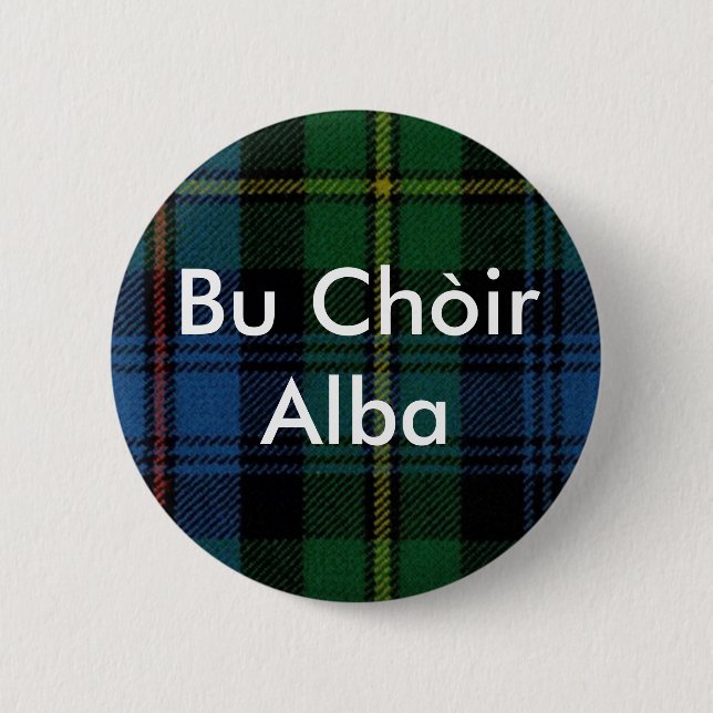 Bu Chòir Alba 2 Inch Round Button (Front)