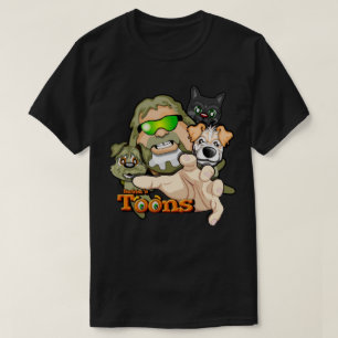 Bubba, Frodo, Nate et Simba le T-shirt de chat