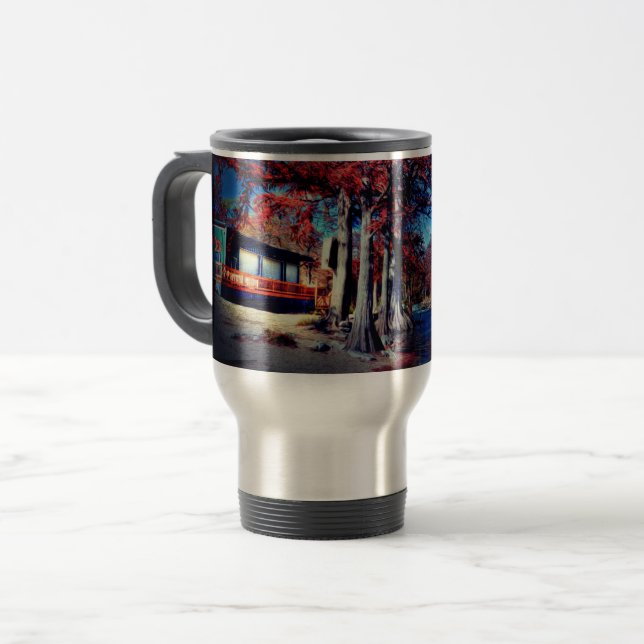 Bubba's Big Deck Travel Mug (Front Left)