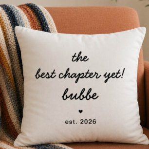 Bubbe Pillow Gift   Best Chapter Yet