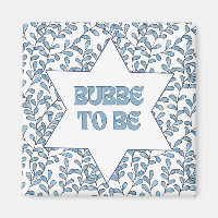 "Bubbe to Be" Funny New Grandma Modern Jewish Cute