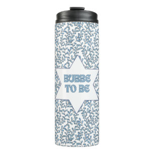 "Bubbe to Be" Funny New Grandma Pregnancy Reveal  Thermal Tumbler