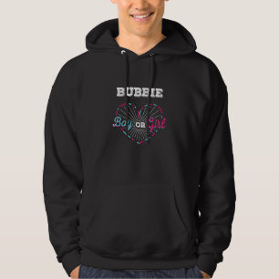 Bubbie Boy or Girl Gender Reveal Grandma Baby Show Hoodie
