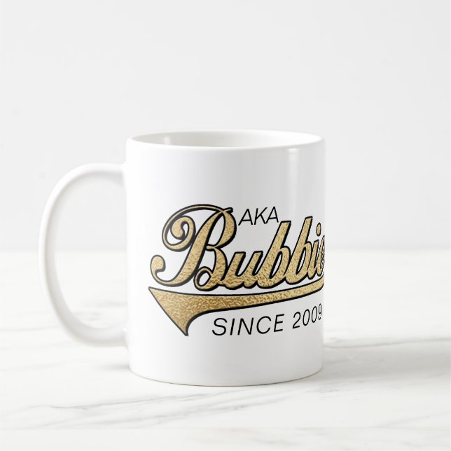 Bubbie Mug "AKA Bubbie Depuis..." (Gauche)