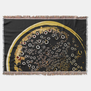 Bubble Art Throw Blanket
