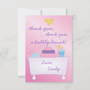 Bubble Bath Party Invitation