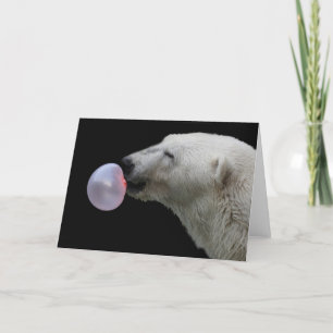 Bubble Bear Card
