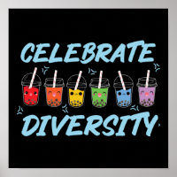 Bubble Boba Tea Celebrate Diversity LGBT Pride