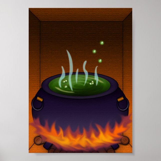 Bubble, Bubble, Toil & Trouble Poster (Front)