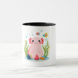 Bubble Buddy Axolotl Mug