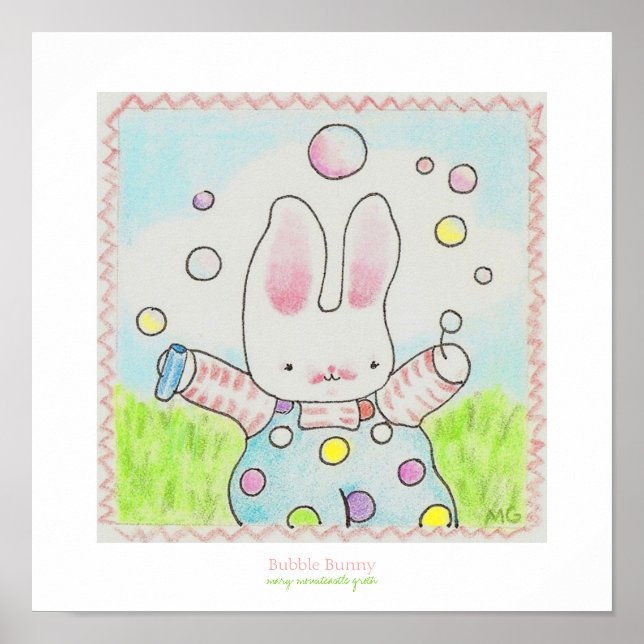 Bubble Bunny poster (Front)