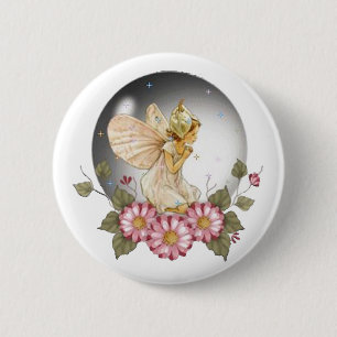 Bubble Fairy 2 Inch Round Button