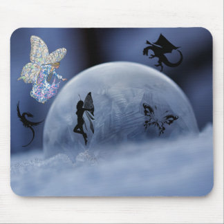 Bubble Fairy Fantasy Mouse Pad