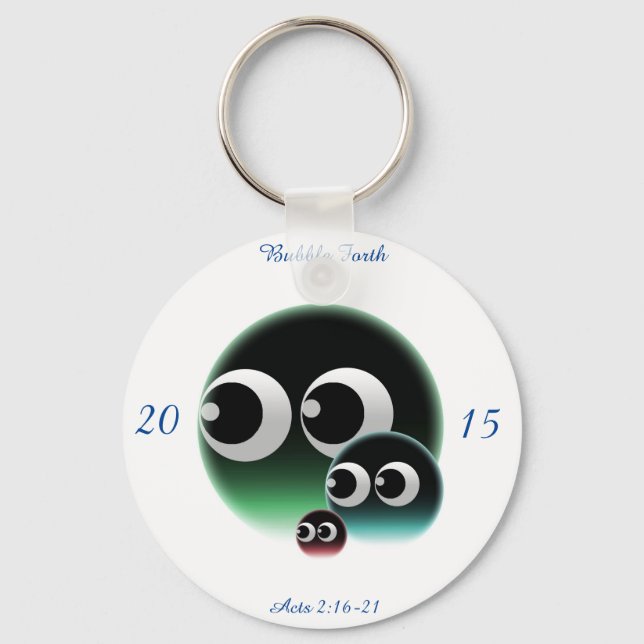 Bubble Family Keychain (Front)