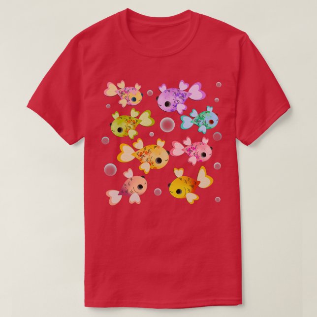 Bubble Fish T-Shirt (Design Front)