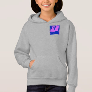 Bubble Gum Blue "Take to the Road" Graphic Hoodie