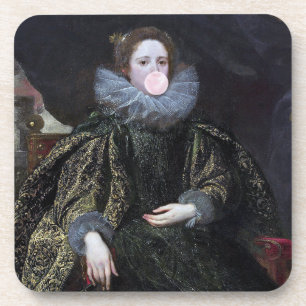 Bubble gum Diva Marchesa Coaster