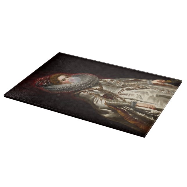 Bubble gum Diva Marchesa Cutting Board (Corner)