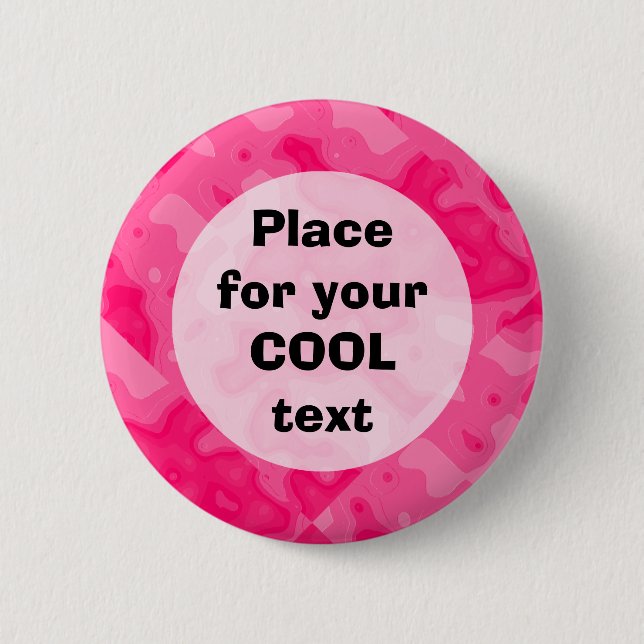 Bubble Gum Factory Accident Template (round) 2 Inch Round Button (Front)