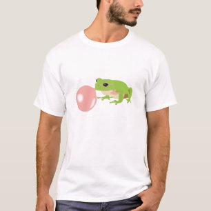 Bubble Gum Frog Blowing Bubble T-Shirt