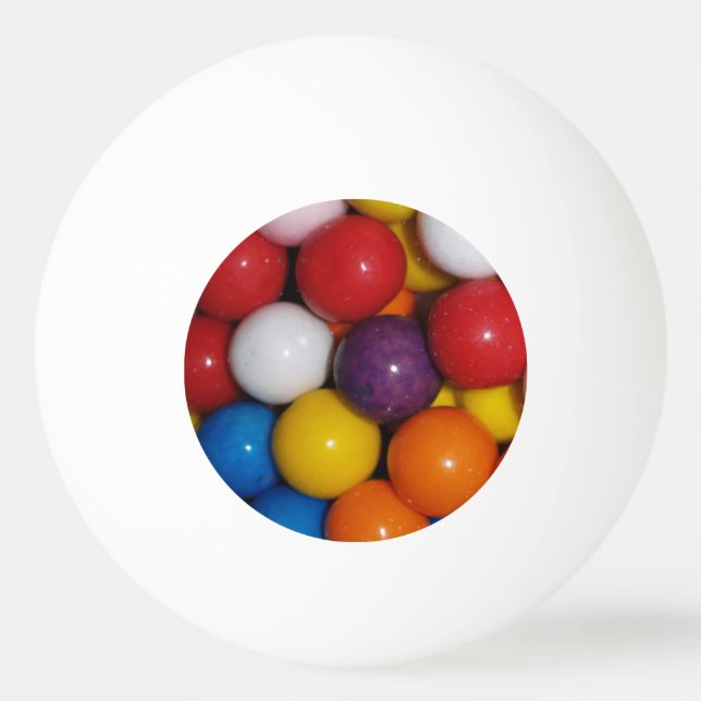 Bubble Gum  Ping Pong Ball (Front)