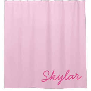 Bubble Gum Pink Hot Pink Custom Cursive Name