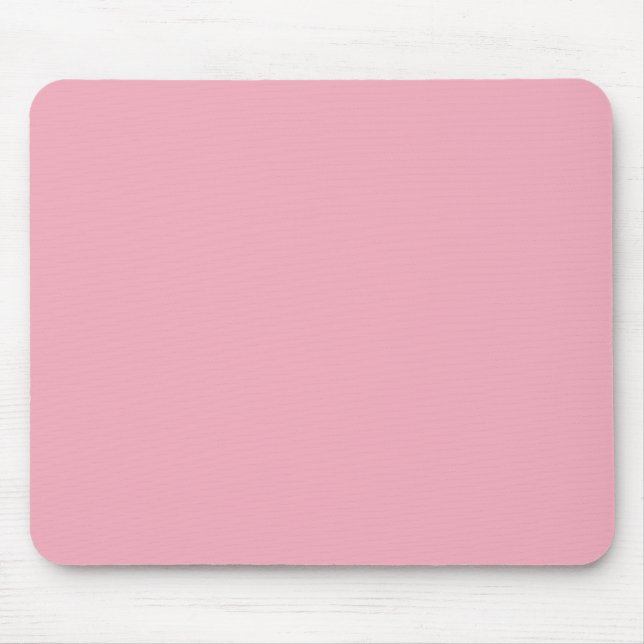 Bubble Gum Pink Solid Colour Mouse Pad (Front)