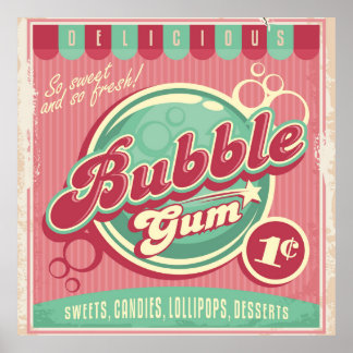 Bubble Gum Poster