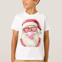 Bubble Gum Santa Vintage Style