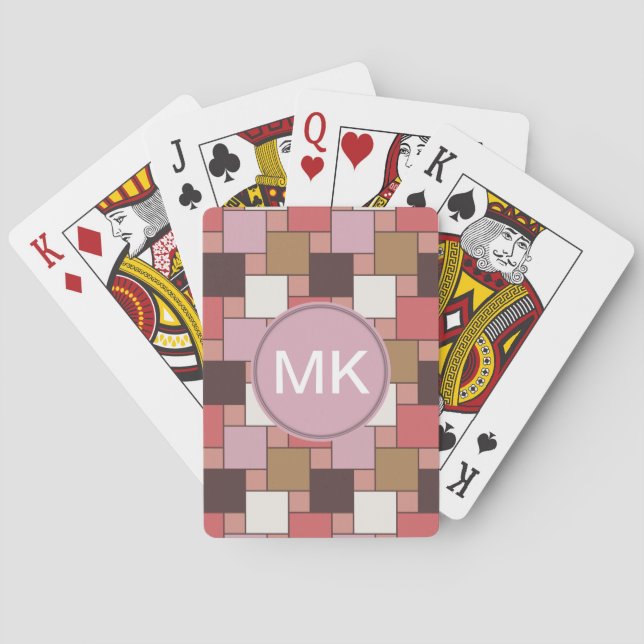 Bubble Gum Sorbet Playing Cards (Back)