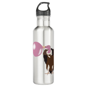 Bubble Gum Vulture Blowing Bubble 710 Ml Water Bottle