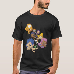 Bubble Guppies Full Cast Swimming Portrait T-Shirt