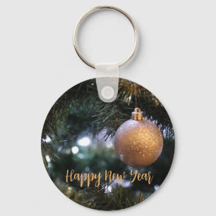 Bubble hanging on Christmas tree tote bag Keychain