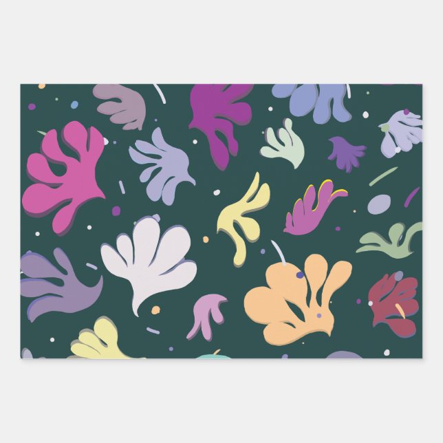 Bubble Joy  Wrapping Paper Sheet (Front 3)