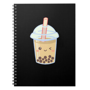 Bubble Milk Tea Boba Cute Notebook