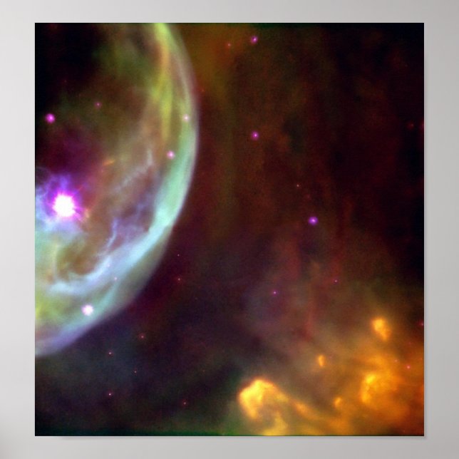 Bubble Nebula Poster (Front)