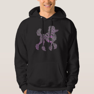 Bubble Poodle Pink Hoodie
