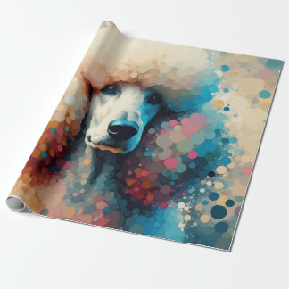 Bubble Poodle Wrapping Paper