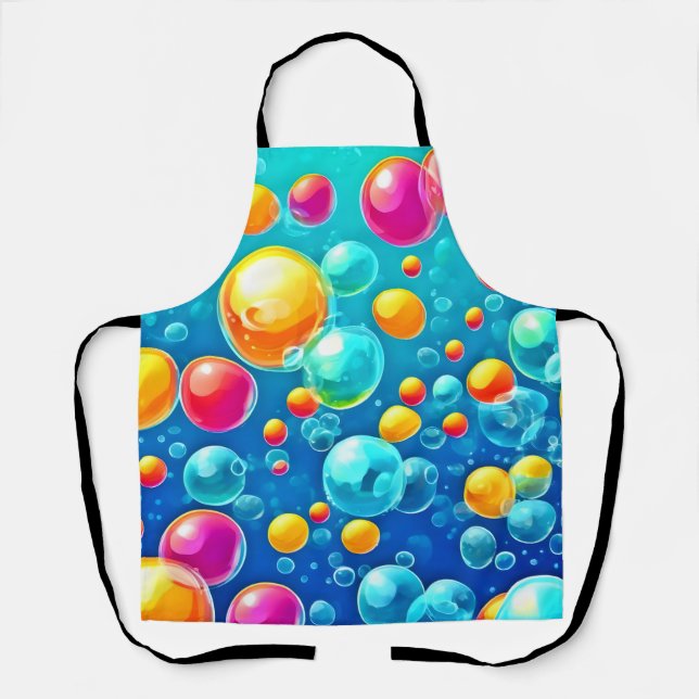 Bubble Pop Delight Apron (Front)