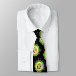 Bubble Smile Meemogie Emoji Art Tie