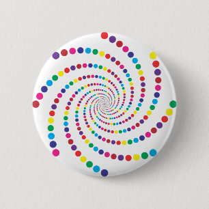 bubble spiral 2 inch round button