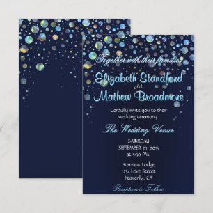 Bubble Stars Invitation