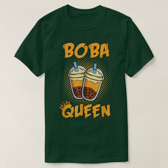 Bubble Tea Beads Bubble Tea Time Boba Bubble Tea  T-Shirt (Design Front)